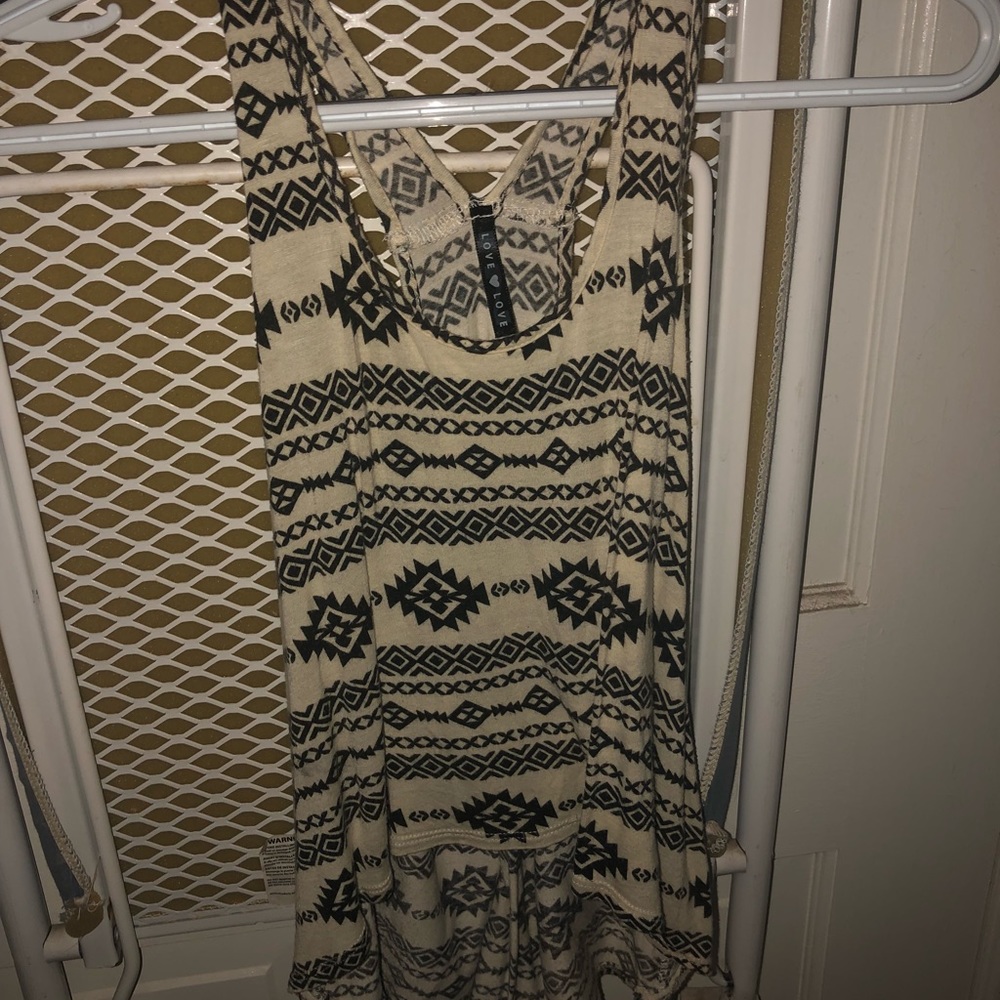 Tribal tank top!